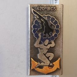Insigne du 420&egrave;me bataillon de commandement et soutien (420&egrave;me BCS) - Drago