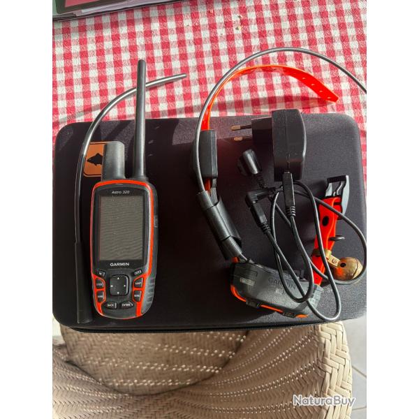 Ensemble GARMIN centrale astro 320+ collier t5 mini Fran�ais.