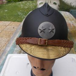 casque adrian WWI,g&eacute;n&eacute;ral de brigade,complet et en tres bon &eacute;tat!!!!