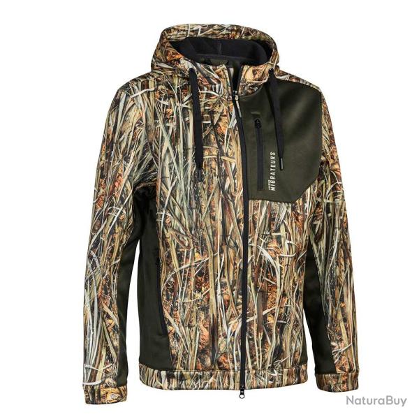 Sweat a Capuche Zippe Roseau WET