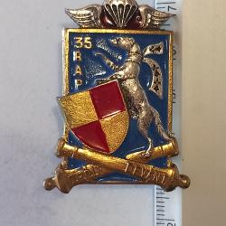 Insigne du 35&egrave;me r&eacute;giment d'artillerie parachutiste (35&egrave;me RAP) - Drago