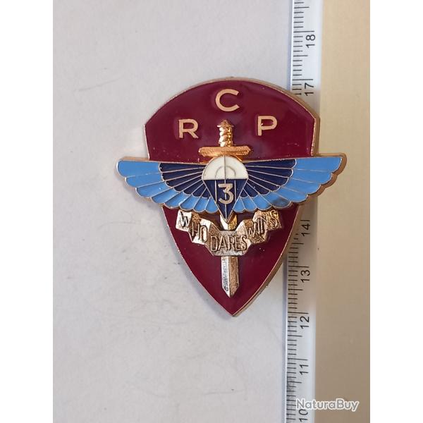 Insigne du 3�me r�giment de chasseurs parachutistes (3�me RCP) - Delsart