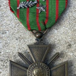 Croix de Guerre 1914-18,Quatre Citations