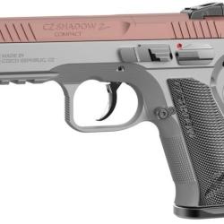 PISTOLET CZ SHADOW 2 COMPACT INDUSTRIAL ROSE 9&times;19