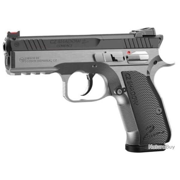 PISTOLET CZ SHADOW 2 COMPACT INDUSTRIAL BLACK 9�19