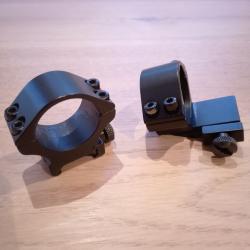 Colliers picatinny diam 30 d&eacute;port&eacute;s