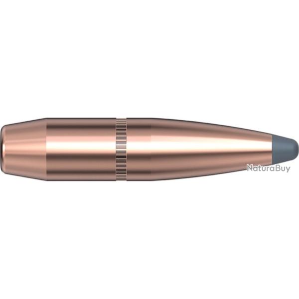 OGIVES HORNADY INTERLOCK BTSP - cal: 7mm (.284") - 162 gr - 2845 - Bo�te de 100 unit�s