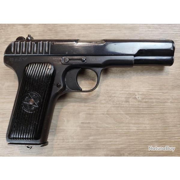 Pistolet TOKAREV TT-30 - Fabrication Russe 1935 - Cal. 7,62x25 Tokarev (Occasion)