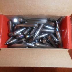 vends  50 ogives Hornady 162 gr HPBT MOLY - 284 - 7.08 , 7x64, 280 rem, 284 w, 7 rem mag.......
