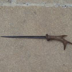 Dague de chasse  - fabrication artisanale