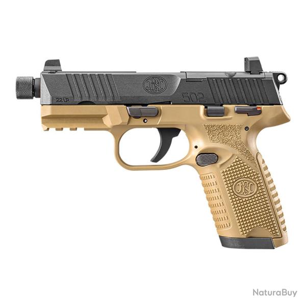 Pistolet FN Browning FN 502 T FDE/BLK