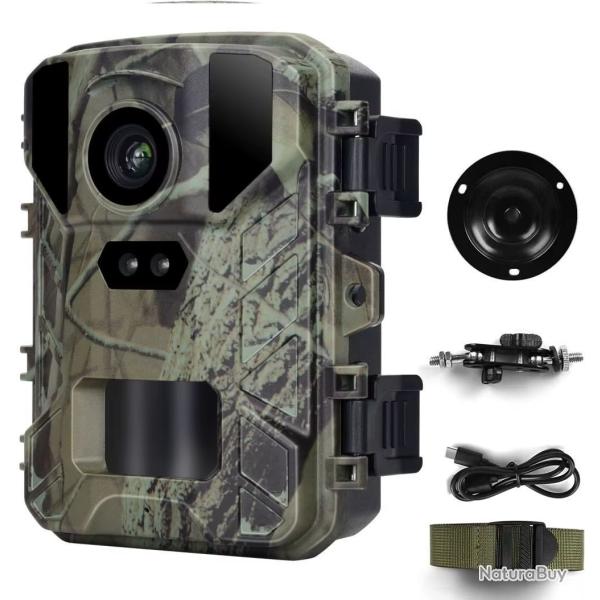 Piege Photographique Mini800 Definition 4K Haute Sensibilite *Ench�re* Suivi Faune Gibier Jardin