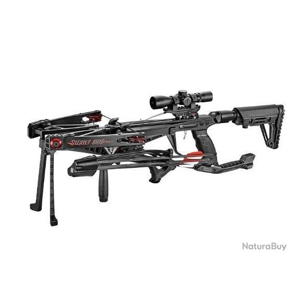EK ARCHERY - ARBAL�TE SIEGE 300 - 150 LBS - 300 FPS + 15 traits carbone