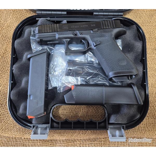 PISTOLET GLOCK 45 GEN 6 OR FS cal.9x19