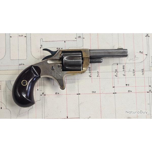 revolver colt new line calibre .22 short poudre noire