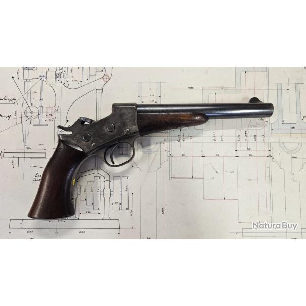 pistolet remington rolling block modele 1871 army