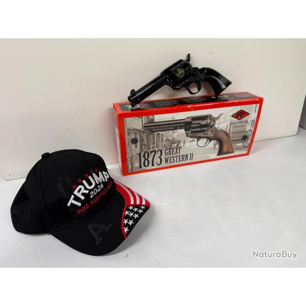 DESTOCKAGE REVOVER PIETTA CAL 357 MAG 1873 SPECIAL TRUMP FRAIS DE PORT OFFERT + UNE CASQUETTE OFFERT