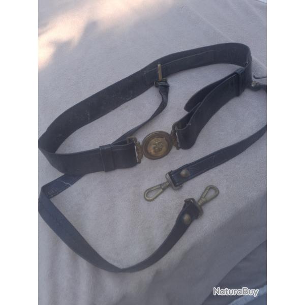 Ceinturon offiier  marine imp�riale japonaise  ww2 kaigunto