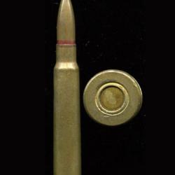 7.7 x 58 Japon Type 99 - &eacute;tui &agrave; gorge sans bourrelet - balle cuivre joint rose
