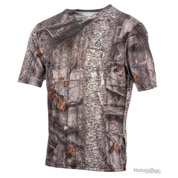 Tee shirt de chasse Treeland camo foret T004 --2XL