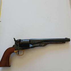A SAISIR superbe revolver COLT 1860 ARMY PIETTA acier jasp&eacute; calibre 44 LIVRAISON OFFERTE  !!!