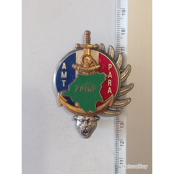 Insigne de l'assistance militaire technique parachutiste (AMT Para) - Za�re