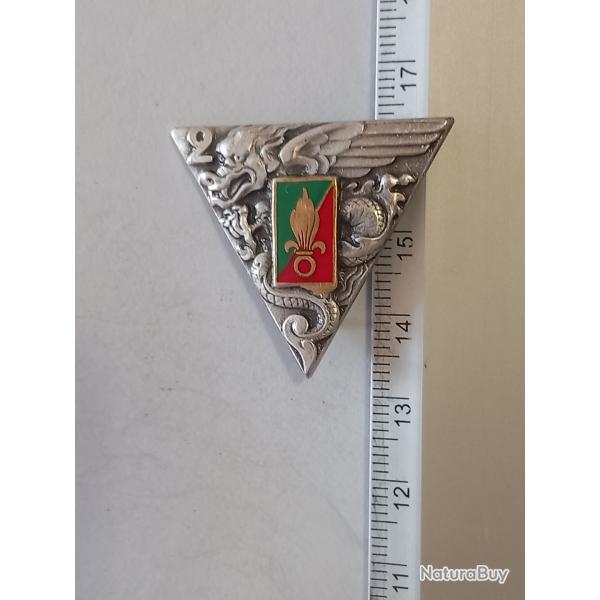 Insigne du 2�me r�giment �tranger parachutiste (2�me REP)