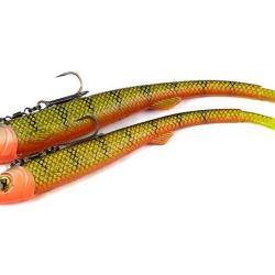 Leurre Souple Fox Rage Pelagic Ready Rig Slick Fast 21cm 60g 21cm Natural Perch A l'unit&eacute;