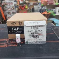 250 Cartouches B&P Ball trap National en 7 .5 ou 8 en  28gr