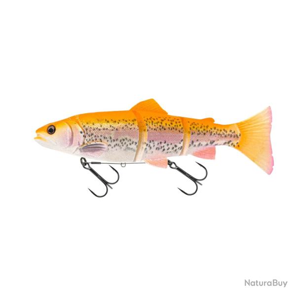 Leurre Souple Savage Gear 3D Line Thru Trout 20cm 20cm Sinking Golden Albino 98g