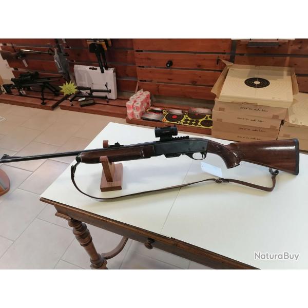 Carabine Remington 7400 avec point rouge calibre 280 Rem