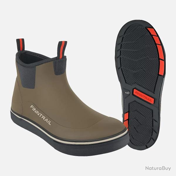 Bottines Bateau Finntrail Deck Khaki 44 Khaki