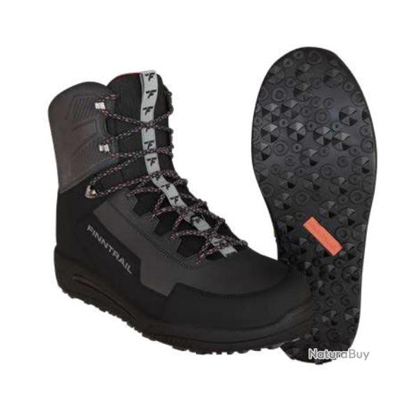 Chaussures de Wading Finntrail Wademan 43 Dark Grey