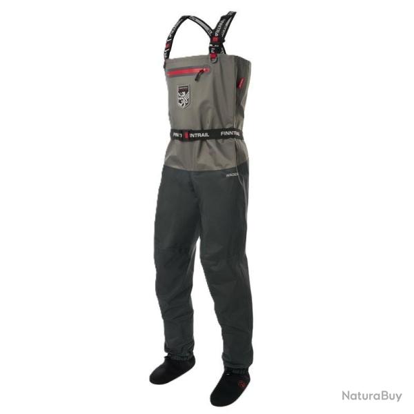 Waders Respirant Finntrail Wademan Grey Grey XLL