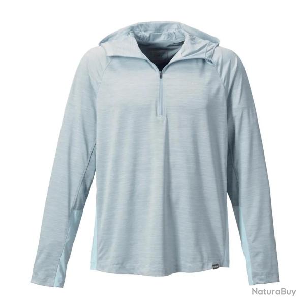 Sweat � Capuche UV Orvis Pro Sun Bluefog Titanium XL Blfg - Titnm