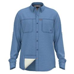 Chemise UV Orvis Open Air Caster Shirt Bleu M