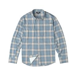 Chemise UV Orvis Pro Stretch LS Shirt Bleu / Blanc XXL