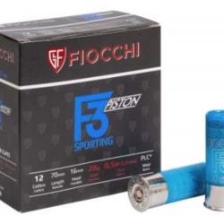 250 cartouches ball trap fiocchi f3 piston 28gr