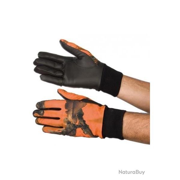 Gants Camouflage Orange somlys gants softshell camou orange 814 taille: m