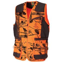 Gilet de chasse anti-ronce camouflage orange somlys gilet renforce camouflage T254N taille XXL