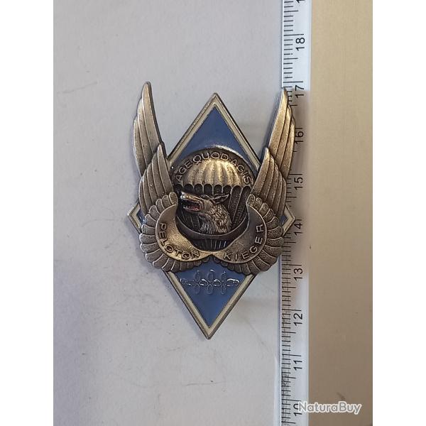 Insigne du peloton Kieger du 1er r�giment de hussards parachutistes (1er RHP)