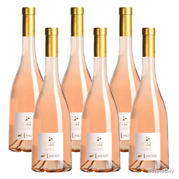Lascaux Eclat de Garrigue vin Ros� Bio Demeter AOC Languedoc - 2022 - Lot 6 bouteilles 75cl