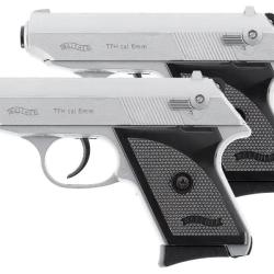 SET DE 2 PIST WALTHER TPH BBS 6MM SPRING 0,5J