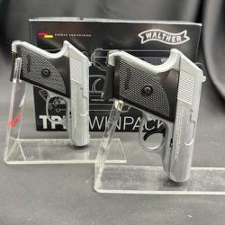 SET DE 2 PIST WALTHER TPH BBS 6MM SPRING 0,5J