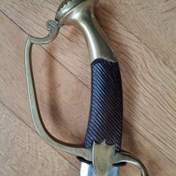 SABRE D'OFFICIER DE CAVALERIE LEGERE, CONSULAT - PREMIER EMPIRE.