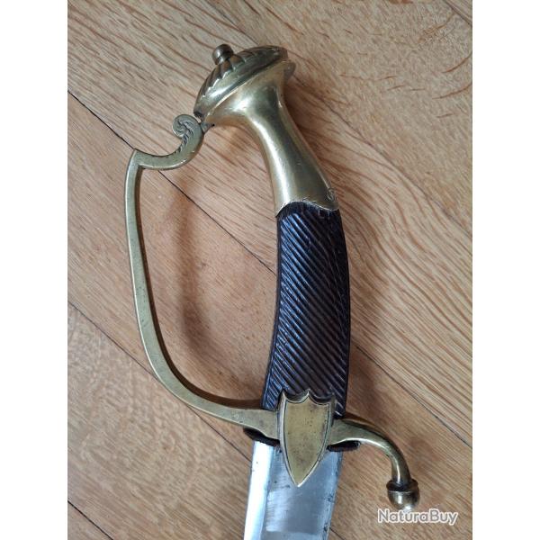 SABRE D'OFFICIER DE CAVALERIE LEGERE, CONSULAT - PREMIER EMPIRE.