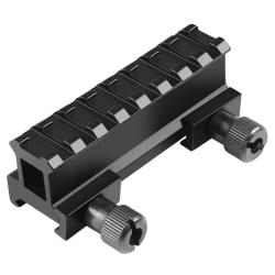 R&eacute;hausse picatinny 8 slots, aluminium
