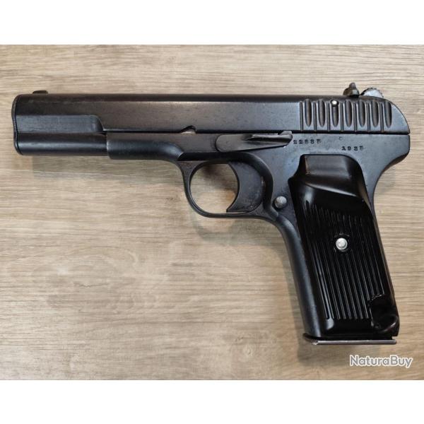 Pistolet TOKAREV TT-30 - Fabrication Russe 1935 - Cal. 7,62x25 Tokarev (Occasion)