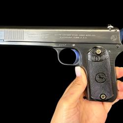 COLT 1900 cal. 38 auto rimless num&eacute;ro de s&eacute;rie 3262