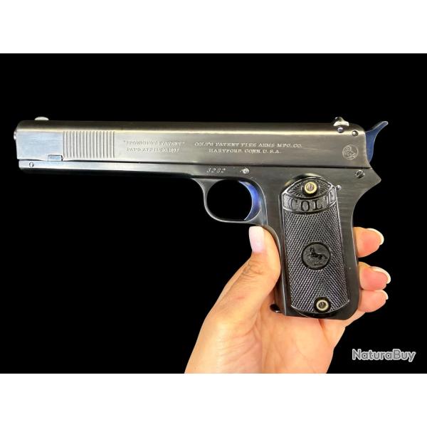 COLT 1900 cal. 38 auto rimless num�ro de s�rie 3262